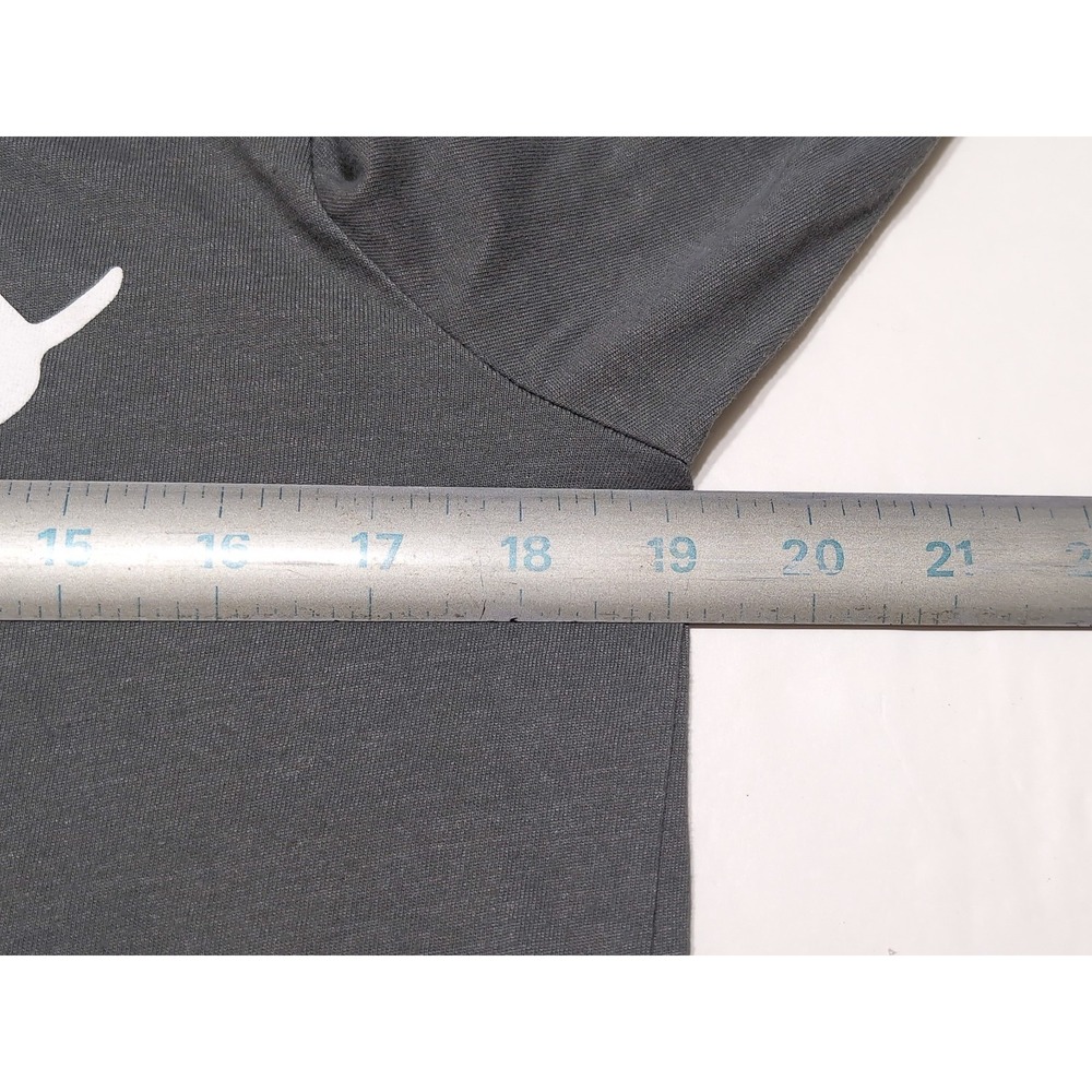 NIKE UCF Knights Long Sleeve‎ Hoodie Shirt Big 12 Script Logo Gray Men's Small S - Picture 3 of 8